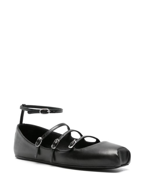 Women's buckle ballerina ALEXANDER MCQUEEN | 780745WIEN51000